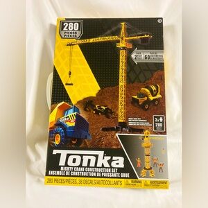 Hasbro Tonka Mighty Crane Construction Set - Yellow and Black